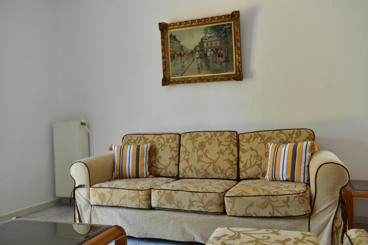White Clam Vintage House With Sea View & Garden Villa Makrygialos Dış mekan fotoğraf